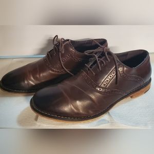 J75 Jump Shoe.  Brown Oxford Shoes  Size 11.